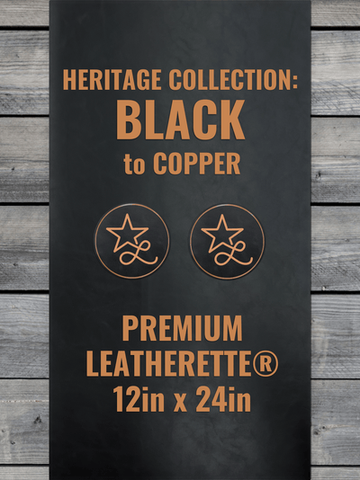 Black / Copper Heritage Leatherette