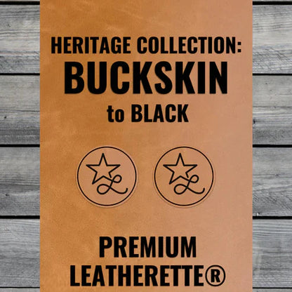 Don’t Test My Fence Line Leather Patch