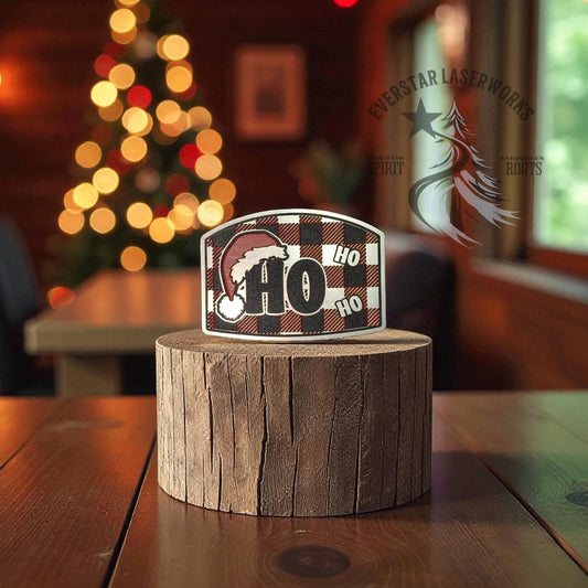 Ho Holiday Stainless Acrylic Patch - LoneStar Adhesive