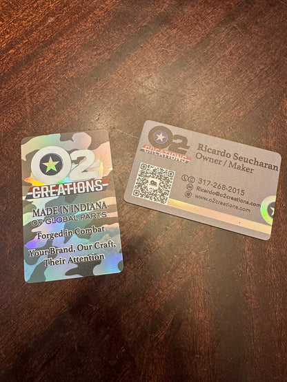 Holographic Business Cards - LoneStar Adhesive