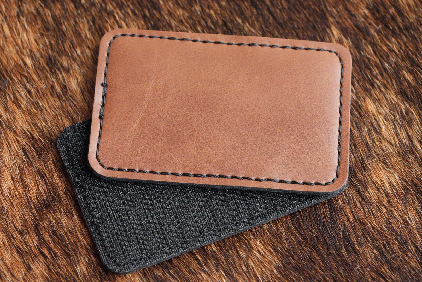 Hook & Loop Premium Leatherette® Patches - 2