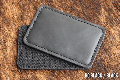 Hook & Loop Premium Leatherette® Patches - 2"x3" Rectangle - LoneStar Adhesive