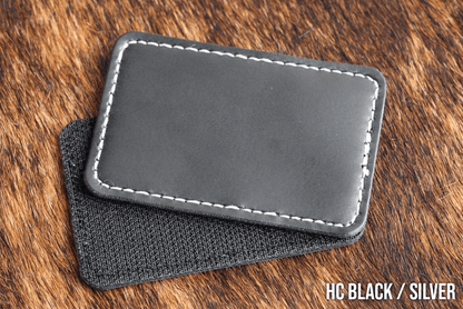 Hook & Loop Premium Leatherette® Patches - 2"x3" Rectangle - LoneStar Adhesive