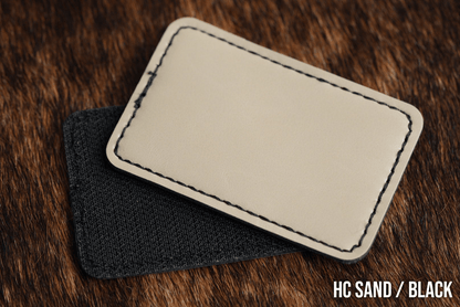 Hook & Loop Premium Leatherette® Patches - 2"x3" Rectangle - LoneStar Adhesive