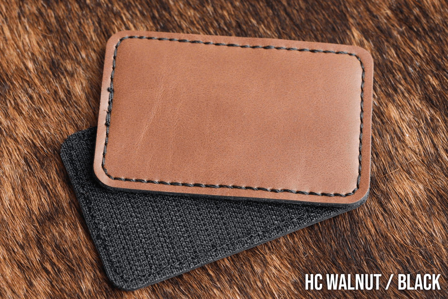 Hook & Loop Premium Leatherette® Patches - 2"x3" Rectangle - LoneStar Adhesive
