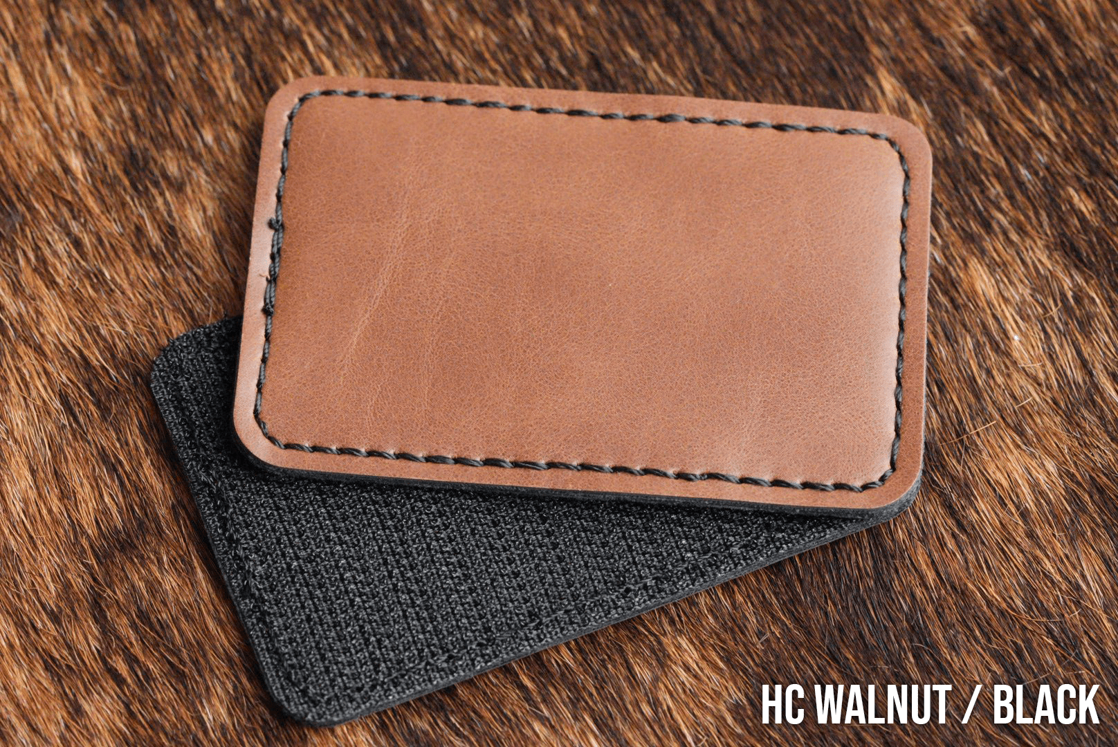 Hook & Loop Premium Leatherette® Patches - 2"x3" Rectangle - LoneStar Adhesive