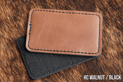 Hook & Loop Premium Leatherette® Patches - 2"x3" Rectangle - LoneStar Adhesive