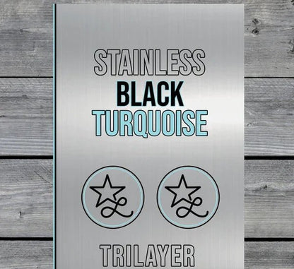 Howdy Buckle Stainless Acrylic Patch - LoneStar Adhesive