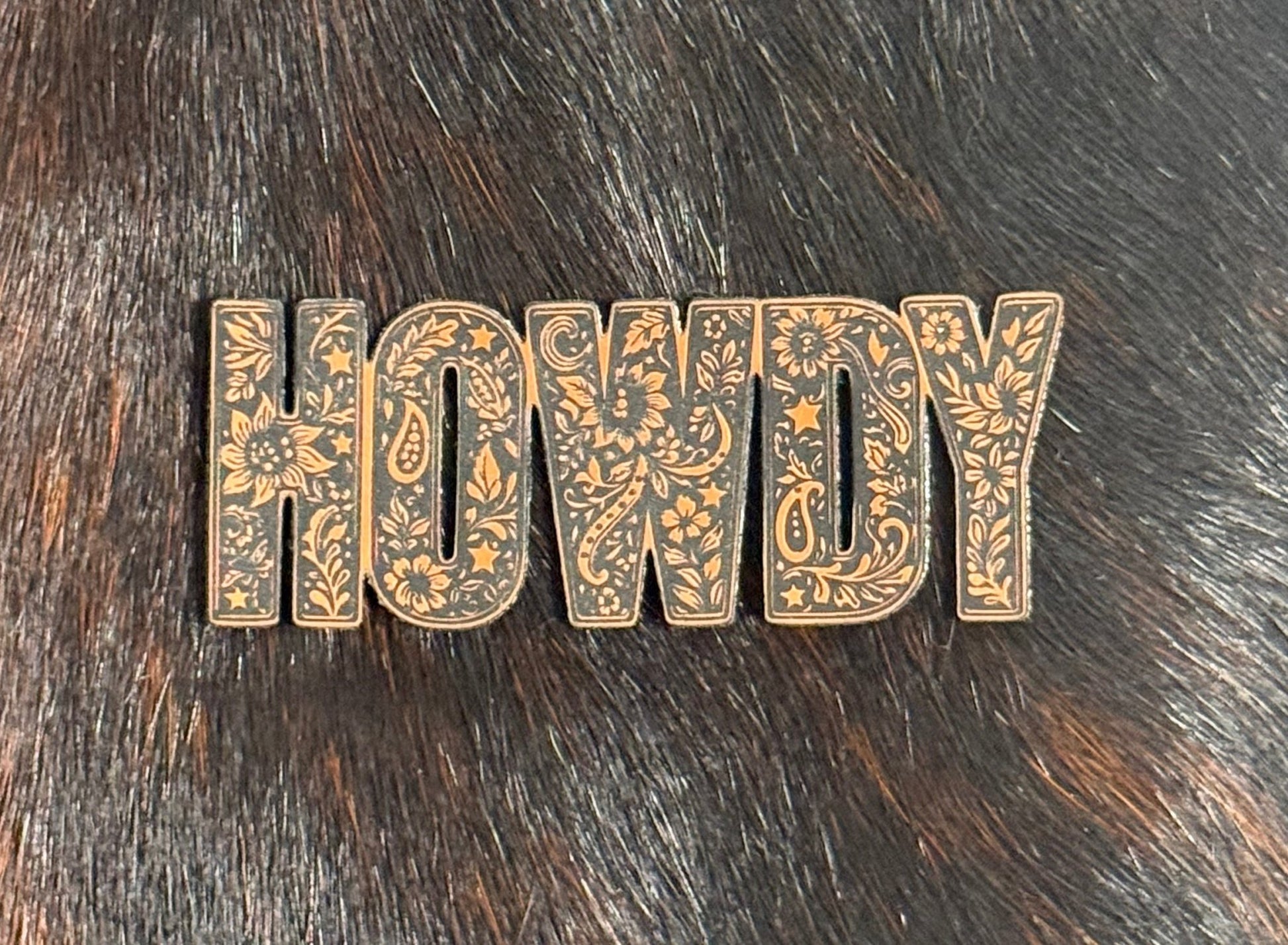 Howdy Patch (Dark) - LoneStar Adhesive