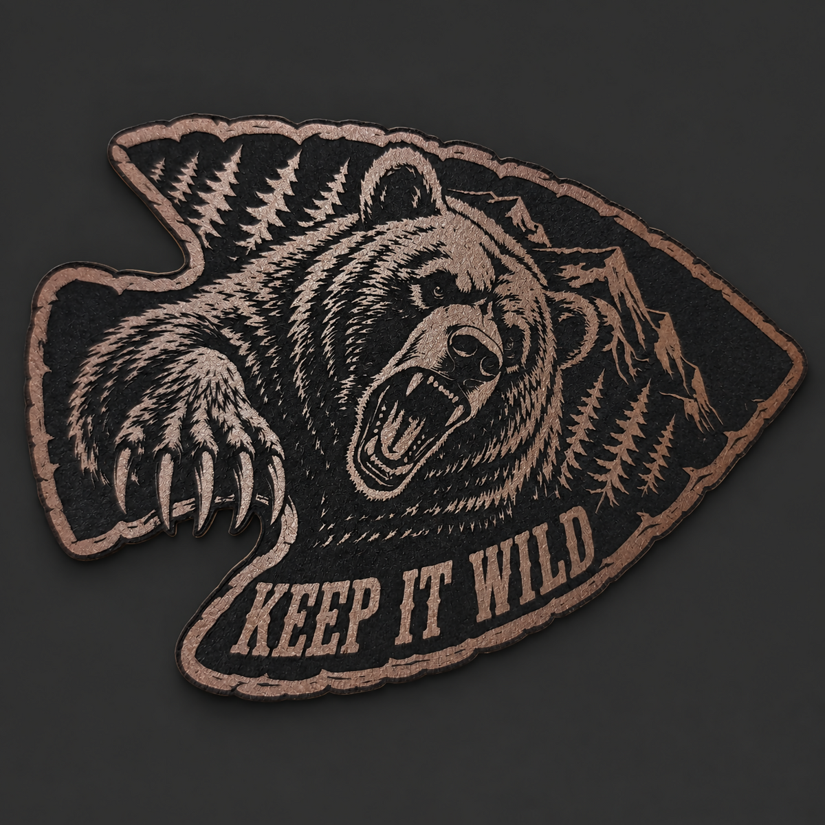 Keep It Wild Bear Arrowhead (Digital File Only)