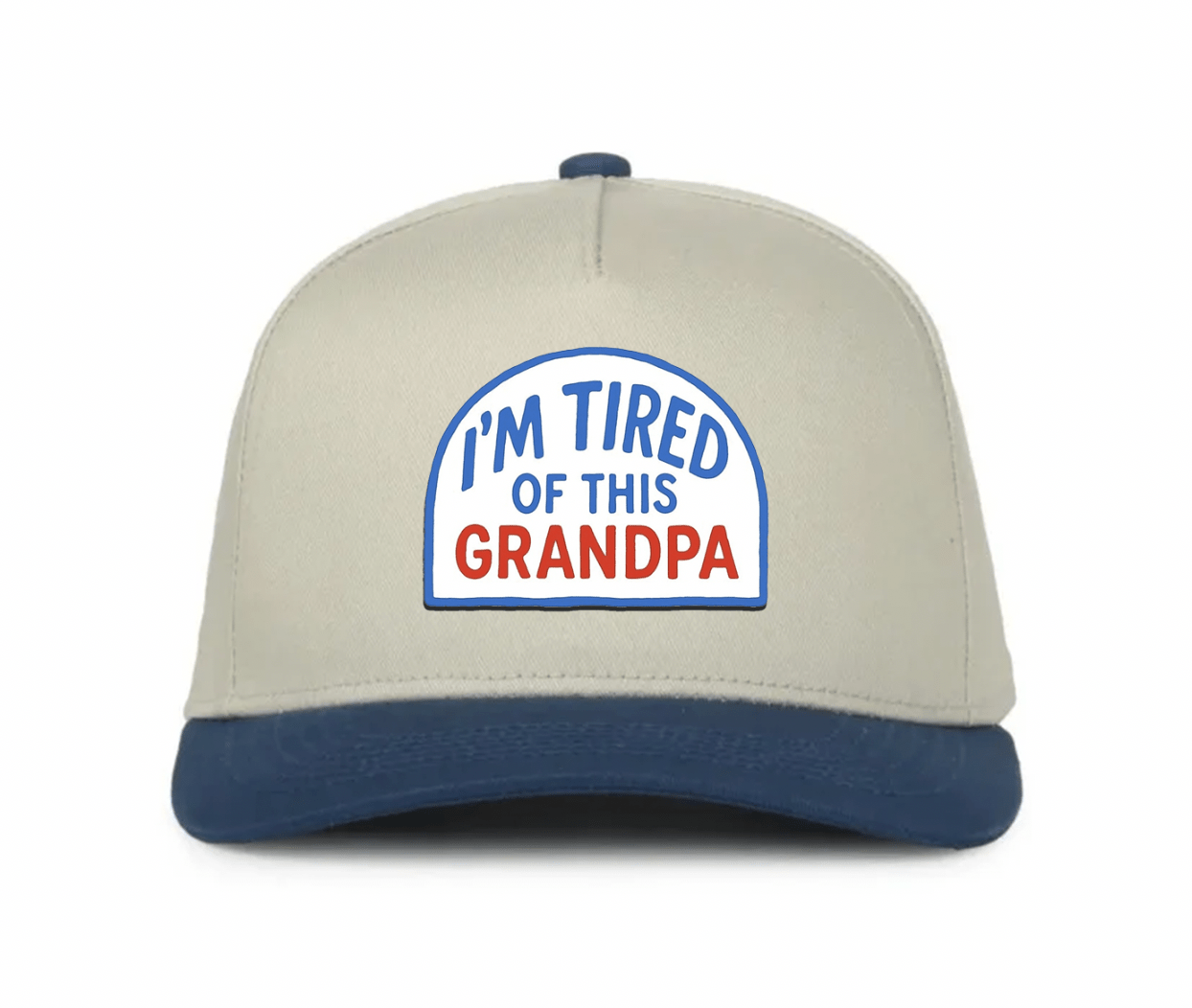 "I'm Tired of This Grandpa" UV Printed Patches - LoneStar Adhesive