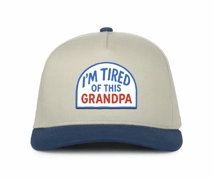 "I'm Tired of This Grandpa" UV Printed Patches - LoneStar Adhesive