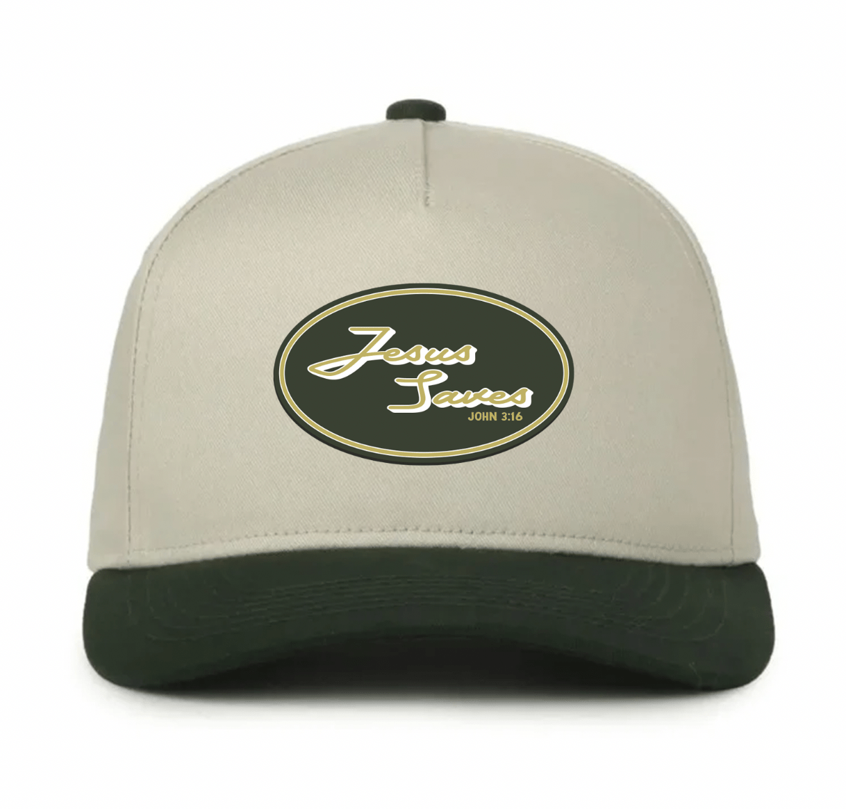 "Jesus Saves" UV Printed Patches - LoneStar Adhesive