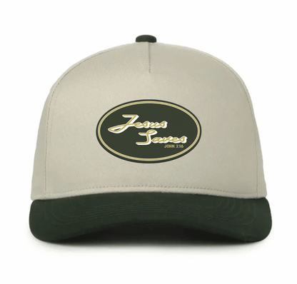 "Jesus Saves" UV Printed Patches - LoneStar Adhesive