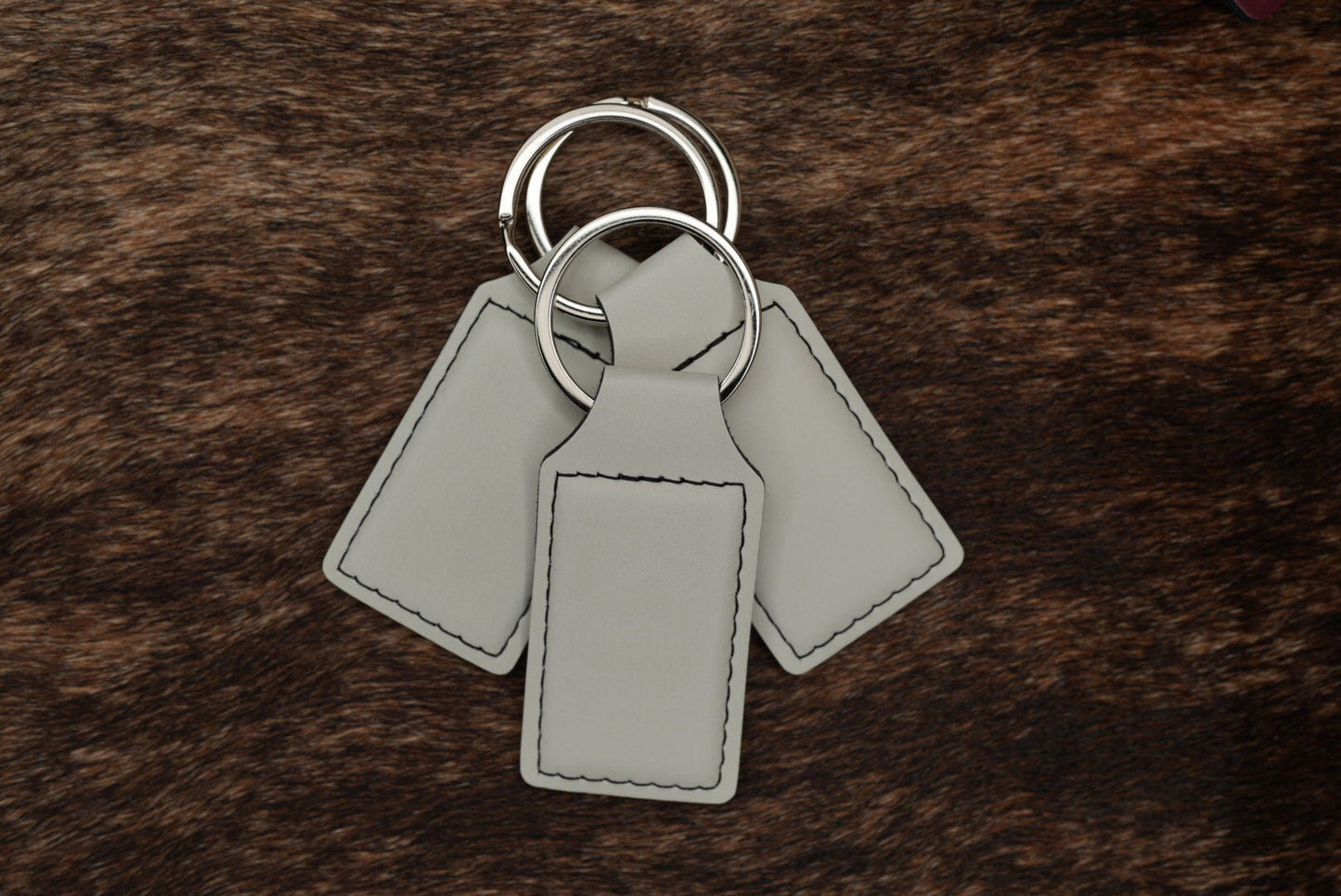 Keychains: Heritage Collection Premium Leatherette™ - #LoneStar Adhesive#