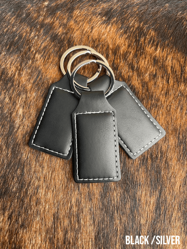 Keychains: Premium Leatherette® (10pk) - LoneStar Adhesive