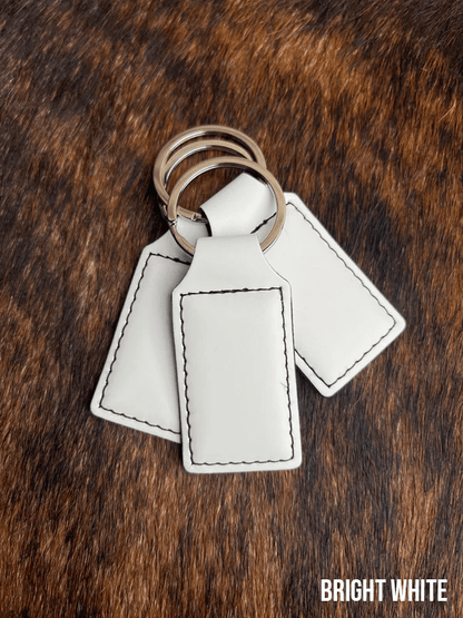Keychains: Premium Leatherette® (10pk) - LoneStar Adhesive