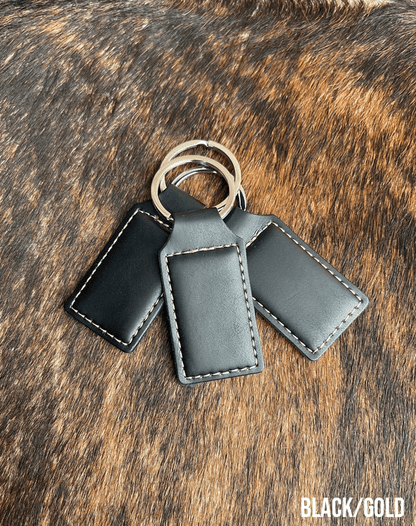 Keychains: Premium Leatherette® (10pk) - LoneStar Adhesive