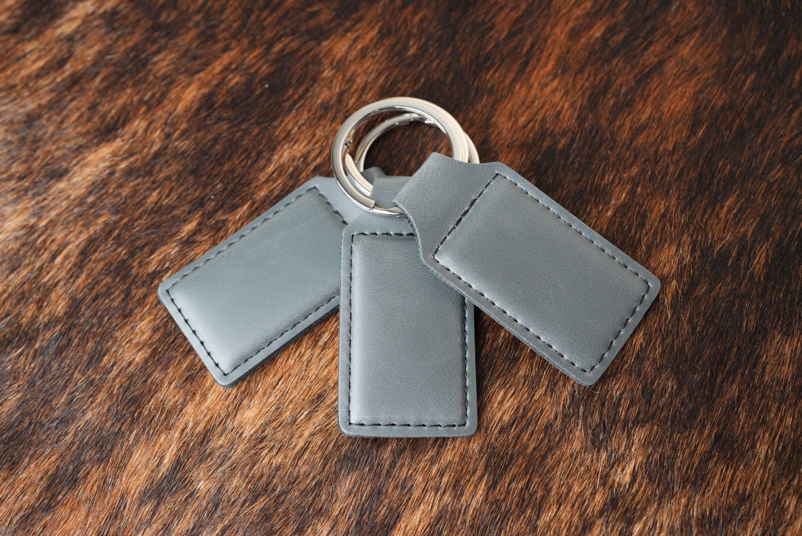 Keychains: Premium Leatherette® - #LoneStar Adhesive#