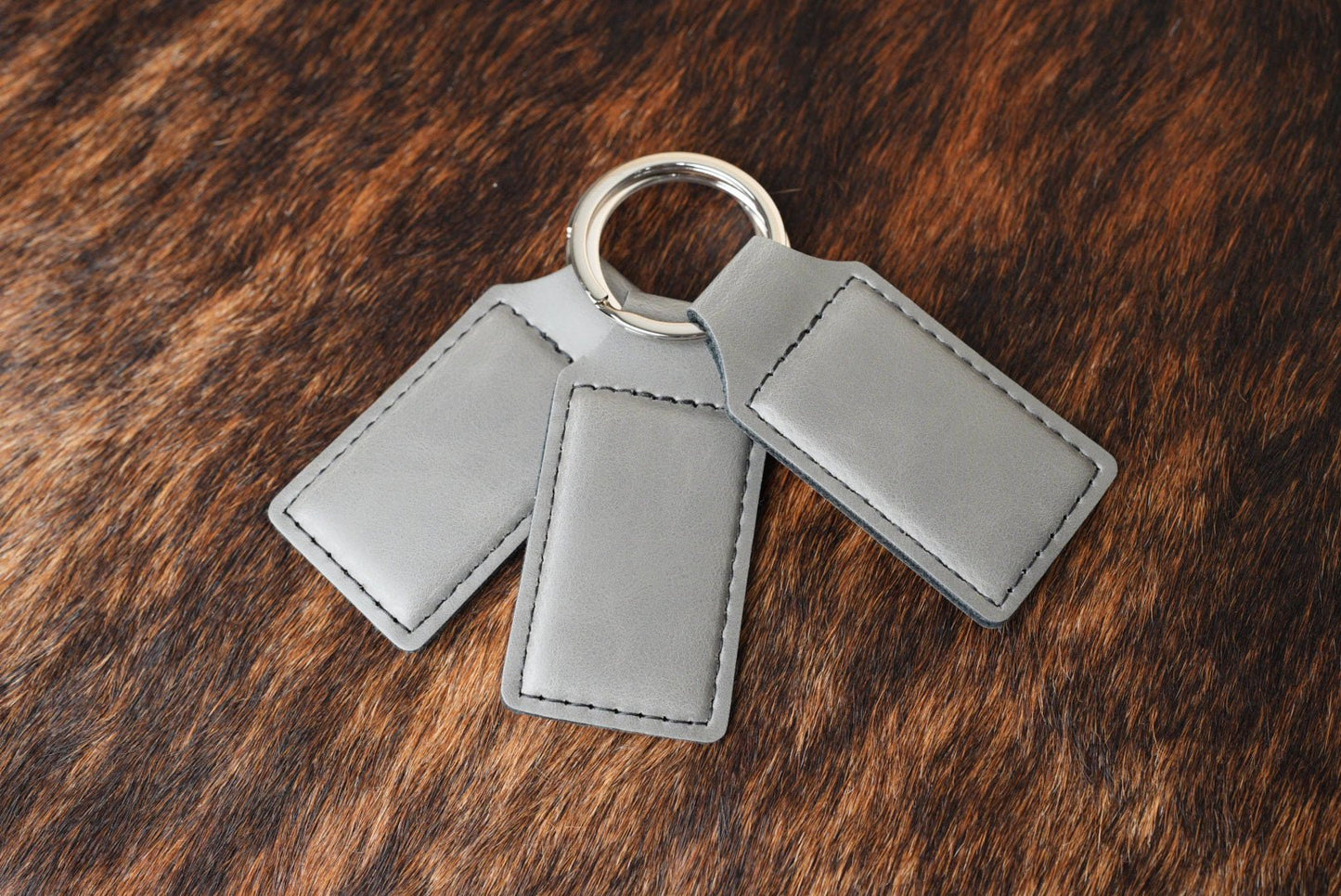 Keychains: Premium Leatherette® - #LoneStar Adhesive#