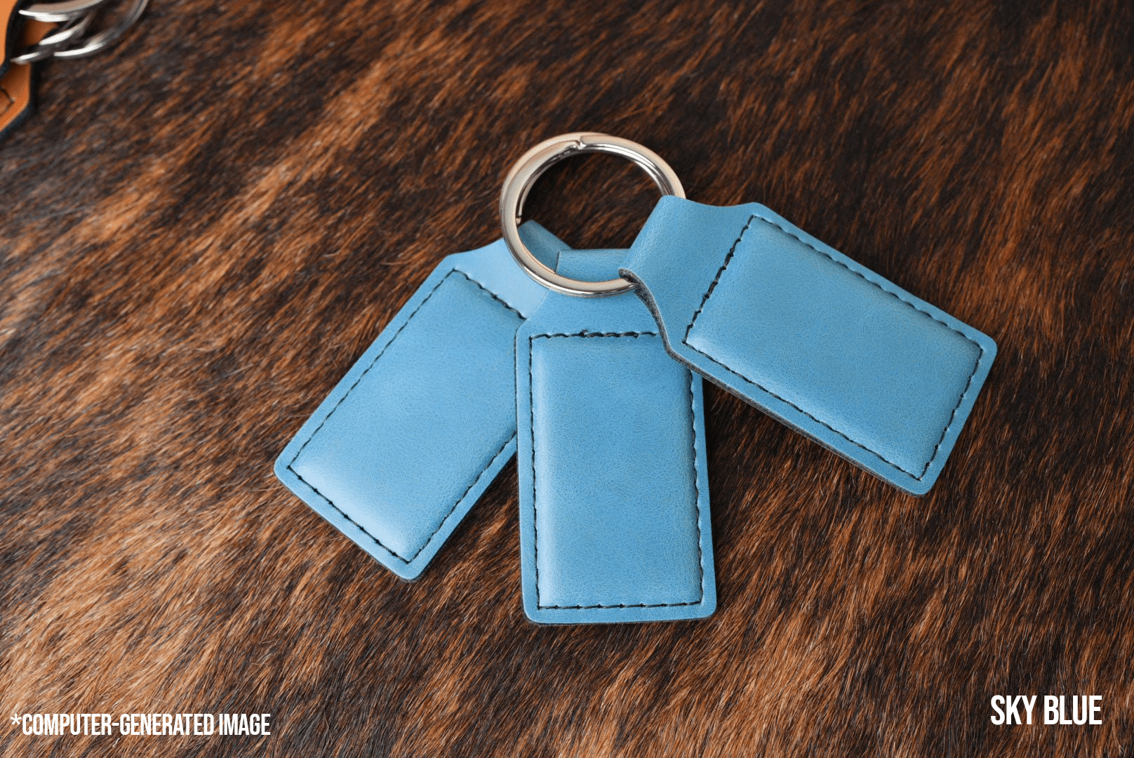 Keychains: Premium Leatherette® - LoneStar Adhesive
