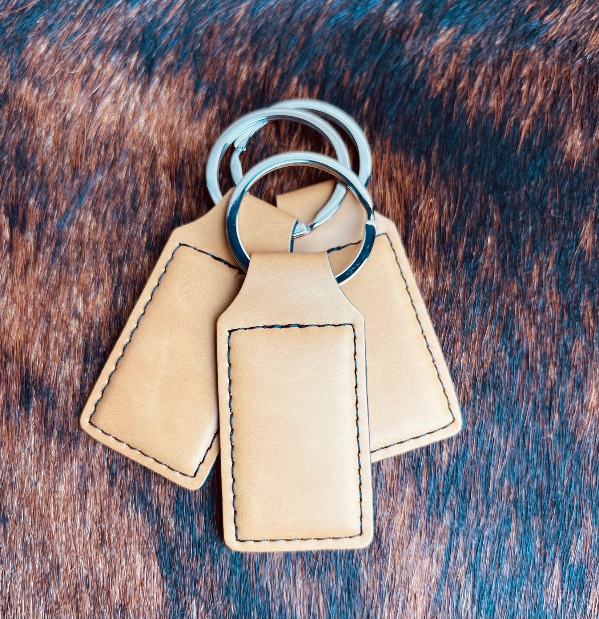 Keychains: Premium Leatherette® - LoneStar Adhesive