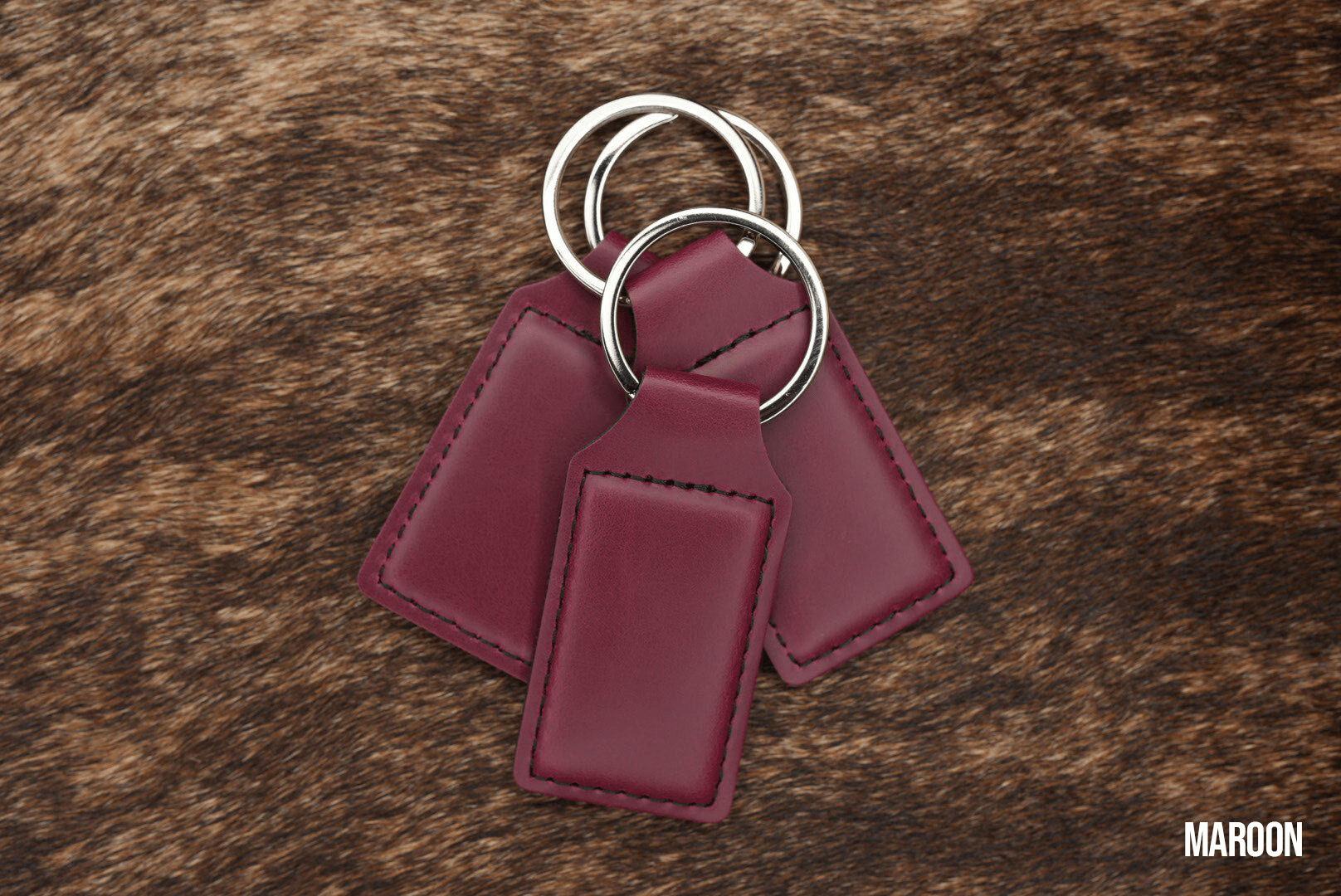 Keychains: Premium Leatherette® - LoneStar Adhesive