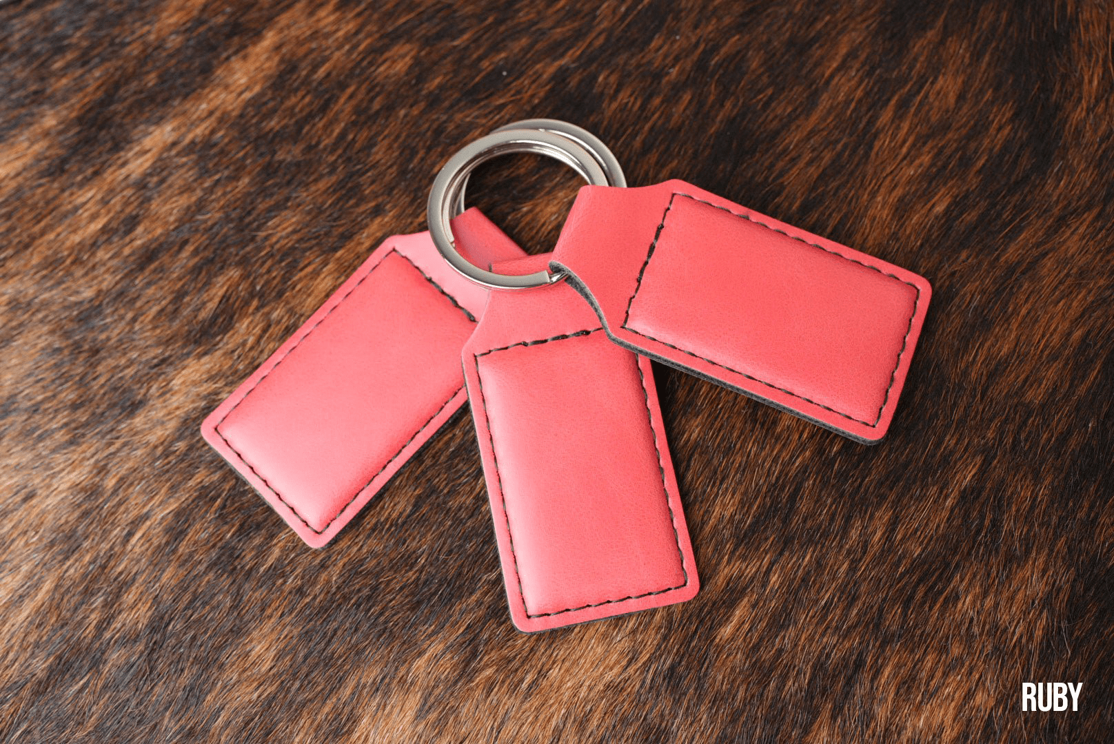 Keychains: Premium Leatherette® - LoneStar Adhesive