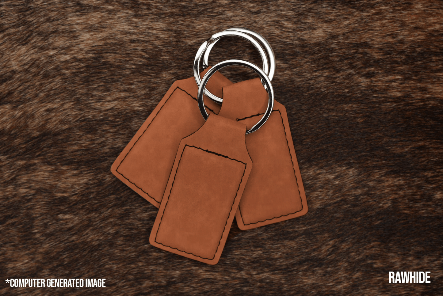 Keychains: Premium Leatherette® - LoneStar Adhesive