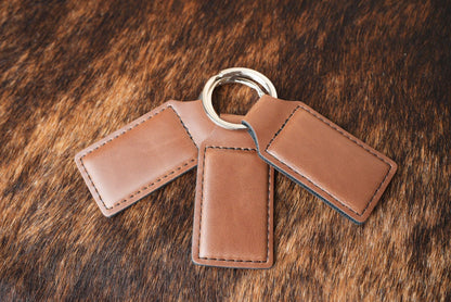 Keychains: Premium Leatherette® - #LoneStar Adhesive#