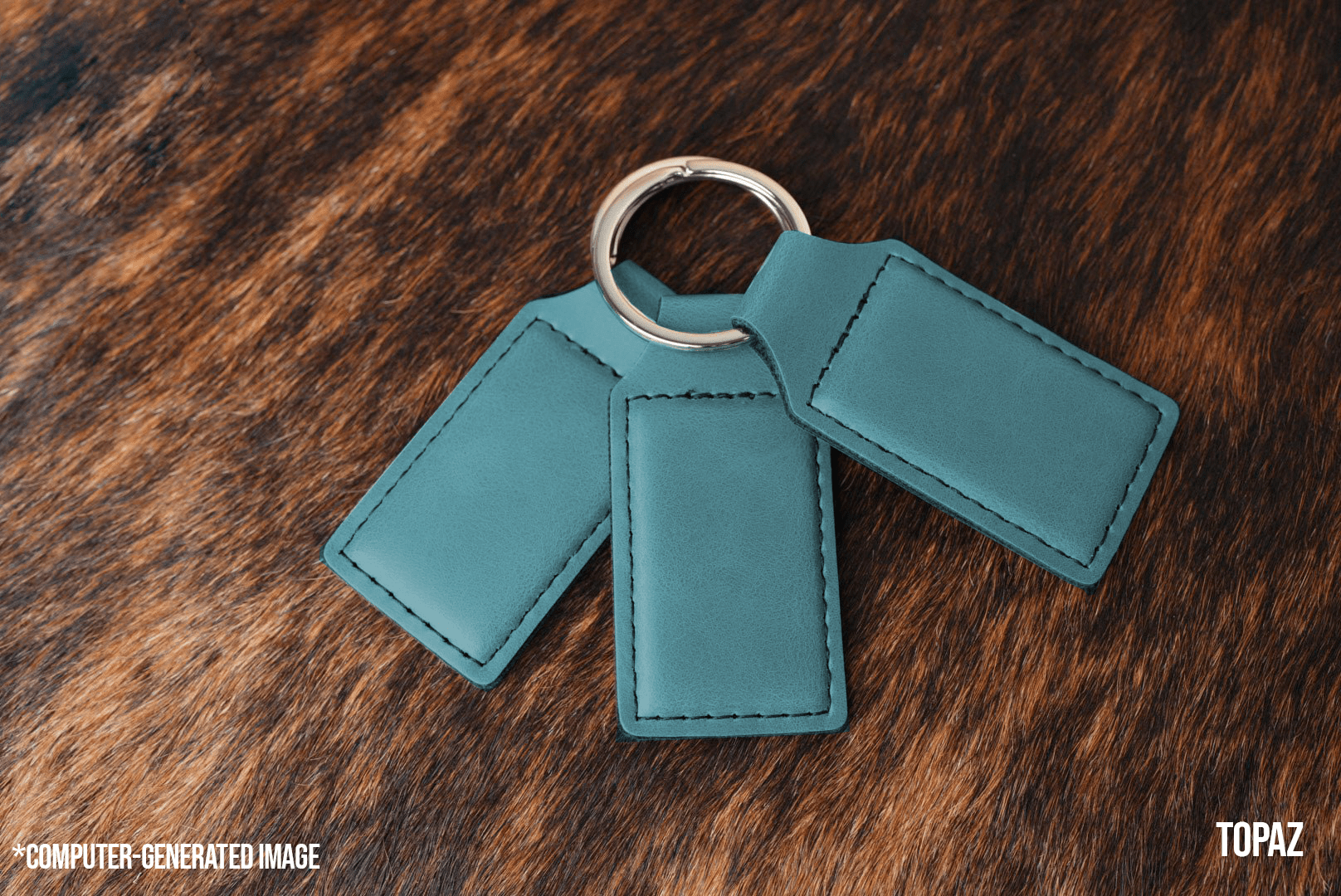 Keychains: Premium Leatherette® - LoneStar Adhesive