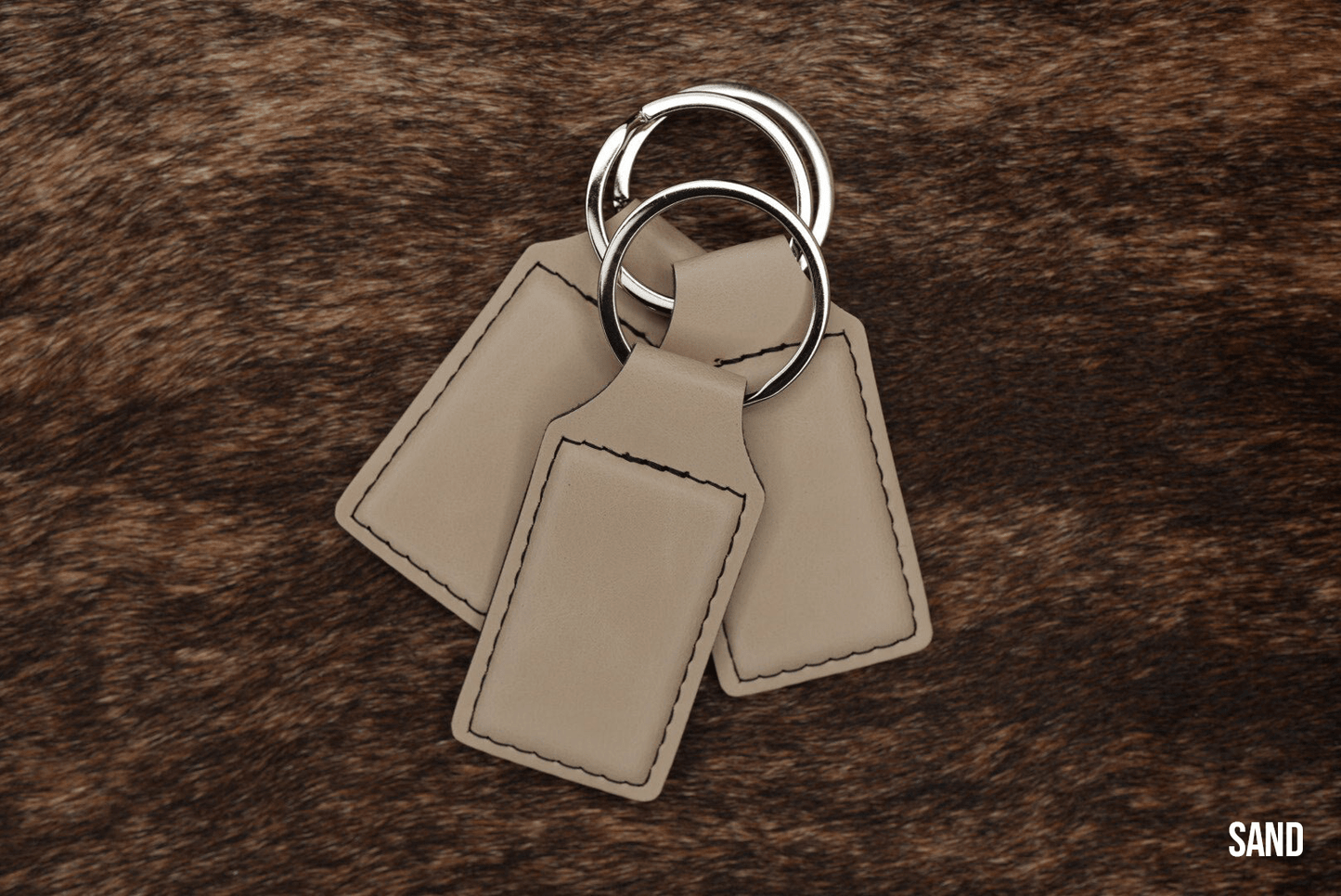 Keychains: Premium Leatherette® - LoneStar Adhesive
