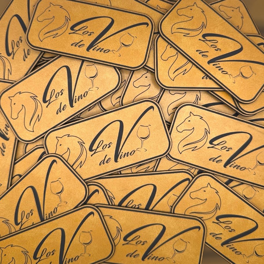 Laser Engraved Leatherette Patches - LoneStar Adhesive