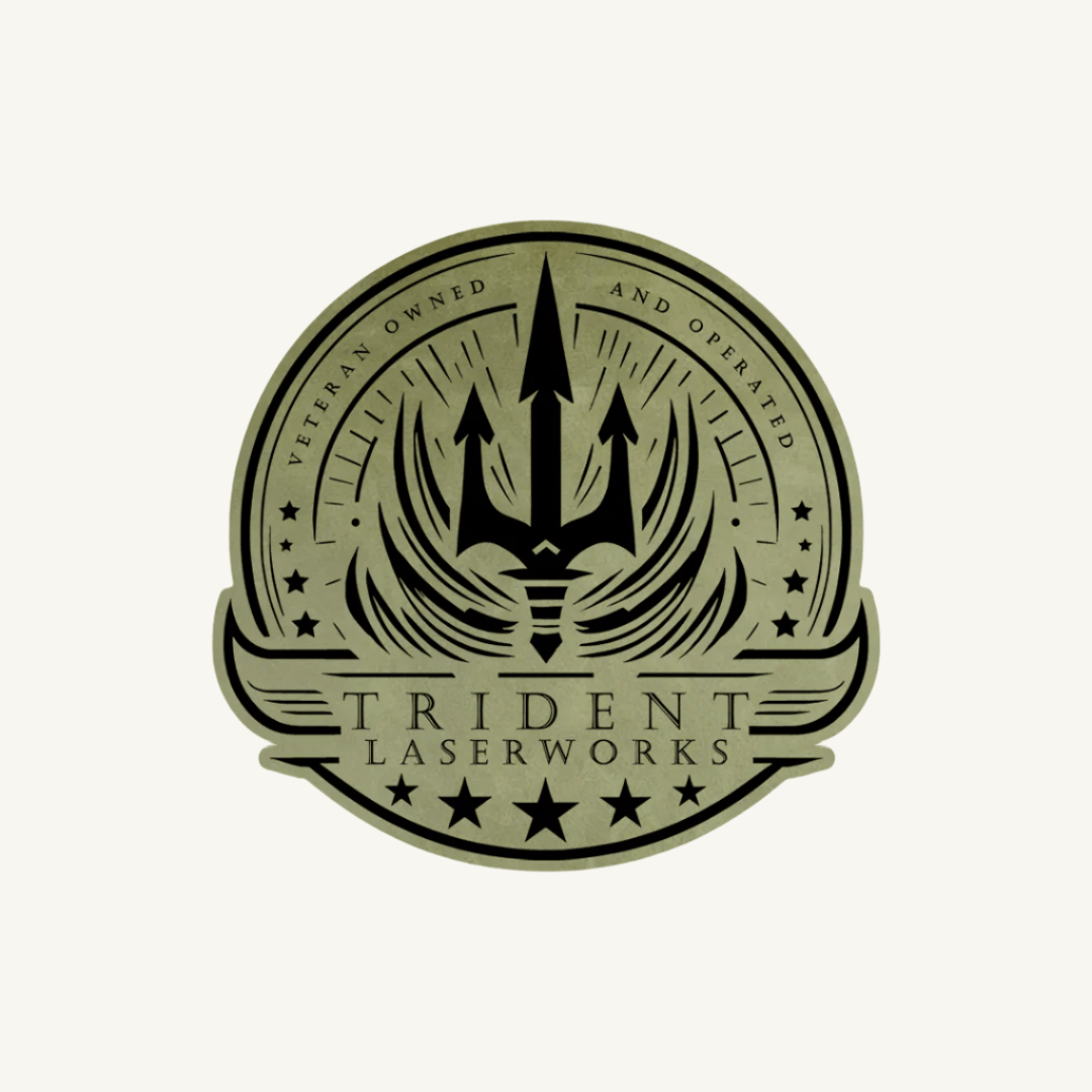 Laser Engraved NO - FOAM Leatherette Patches - LoneStar Adhesive