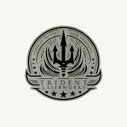 Laser Engraved NO - FOAM Leatherette Patches - LoneStar Adhesive