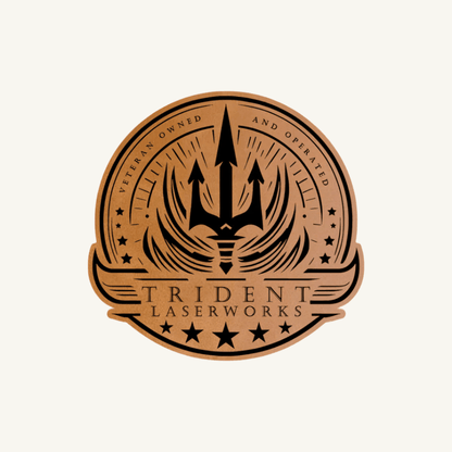 Laser Engraved NO - FOAM Leatherette Patches - LoneStar Adhesive