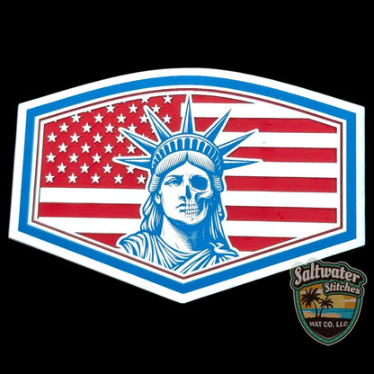 Liberty or Death RWB tri layer - LoneStar Adhesive