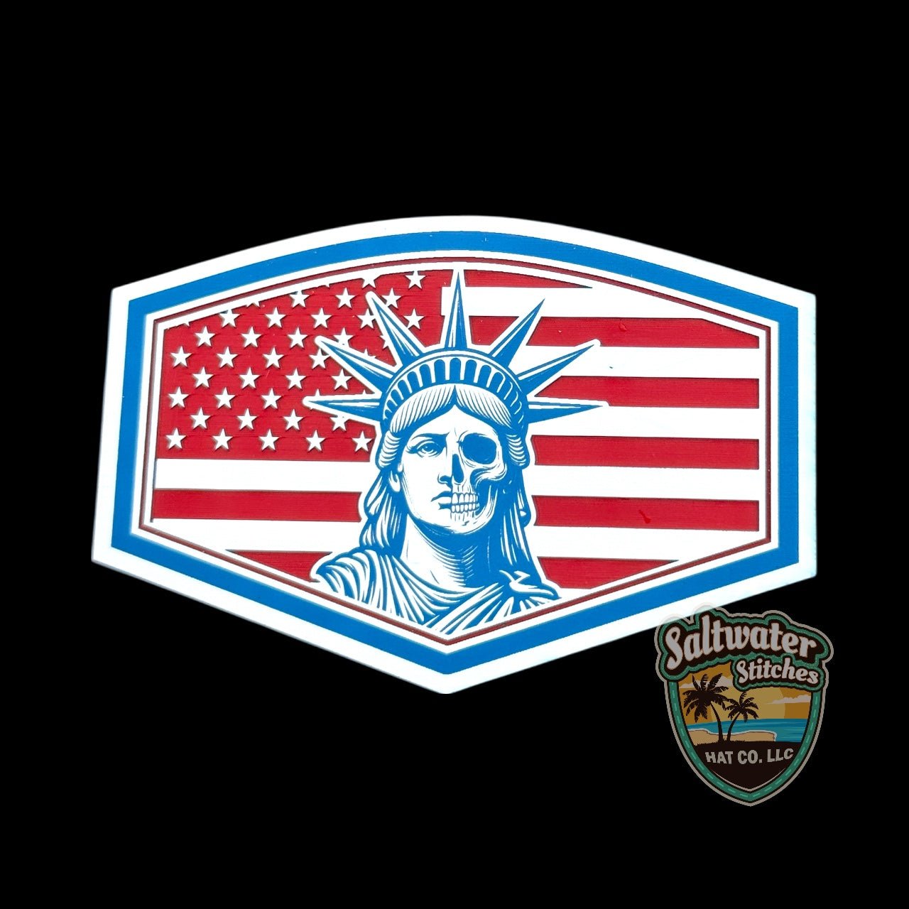 Liberty or Death RWB tri layer - LoneStar Adhesive