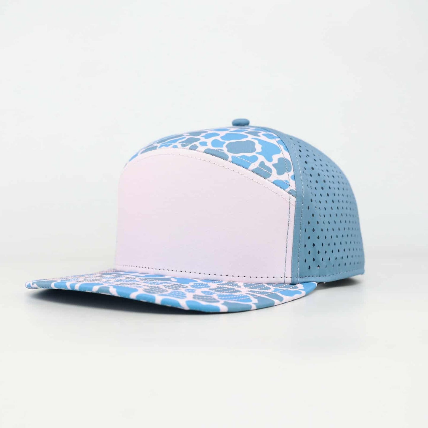 light shade of pink front with blue camo - LoneStar Adhesive