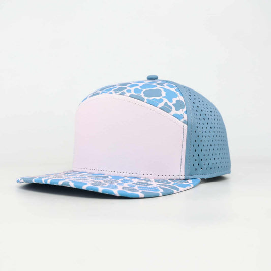 light shade of pink front with blue camo - LoneStar Adhesive