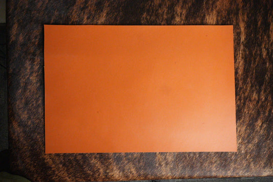 Limousin Brown Top - Grain Leather Panel (12x18) - LoneStar Adhesive