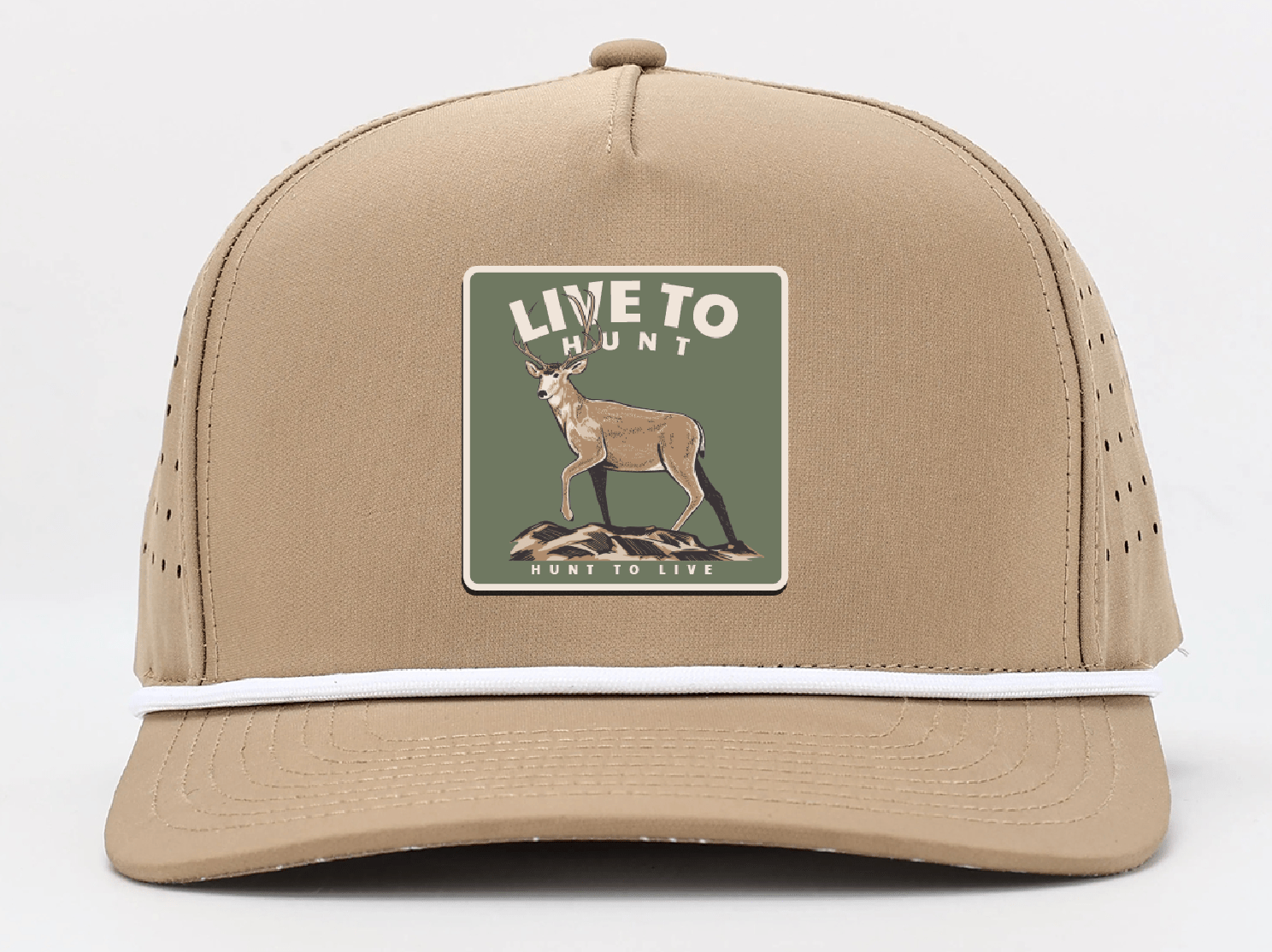 "Live to Hunt" UV Printed Patches - LoneStar Adhesive