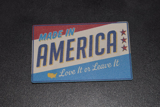 "Made in AMERICA" UV Printed Patches - LoneStar Adhesive