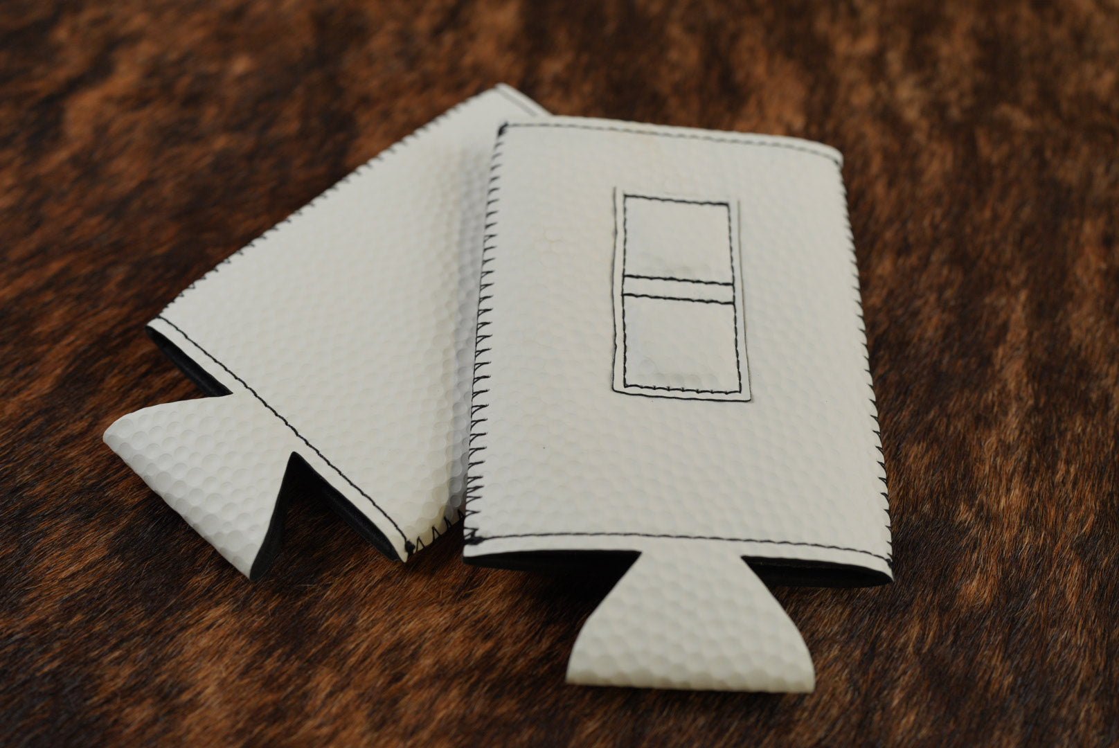 Magnetic SLIM Can Dusters: Premium Leatherette® (5 pack) - LoneStar Adhesive