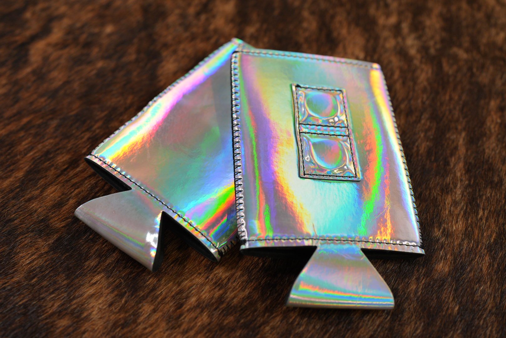 Magnetic SLIM Can Dusters: Premium Leatherette® (5 pack) - LoneStar Adhesive