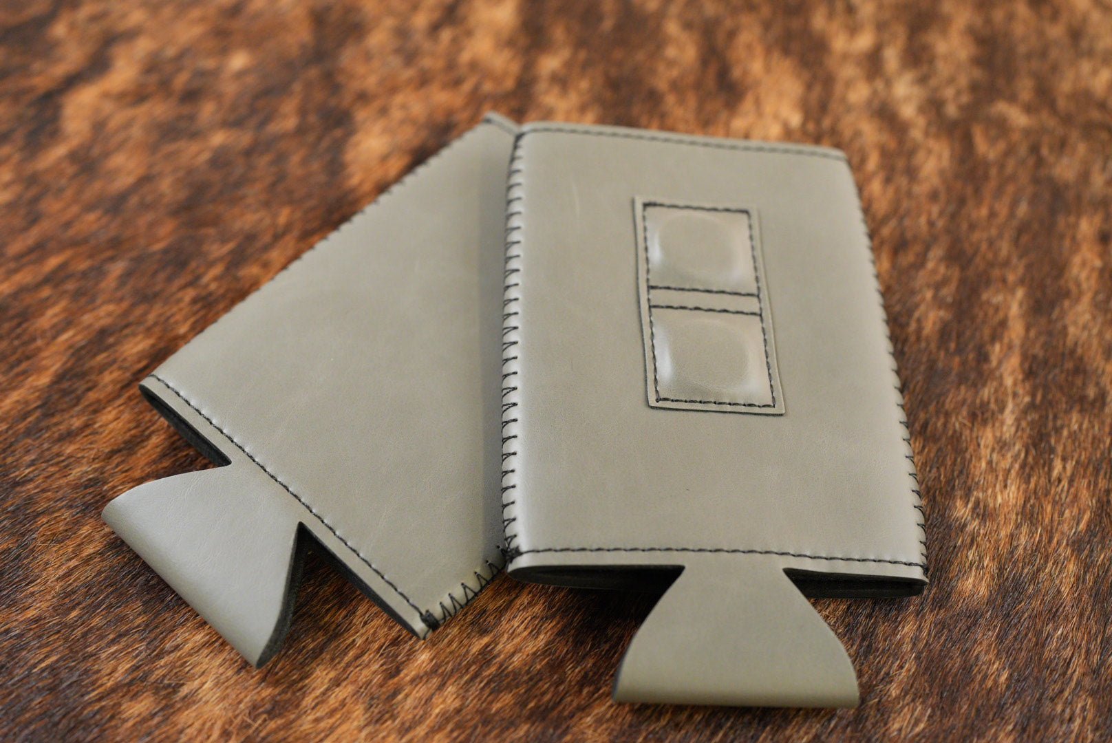 Magnetic SLIM Can Dusters: Premium Leatherette® (5 pack) - LoneStar Adhesive