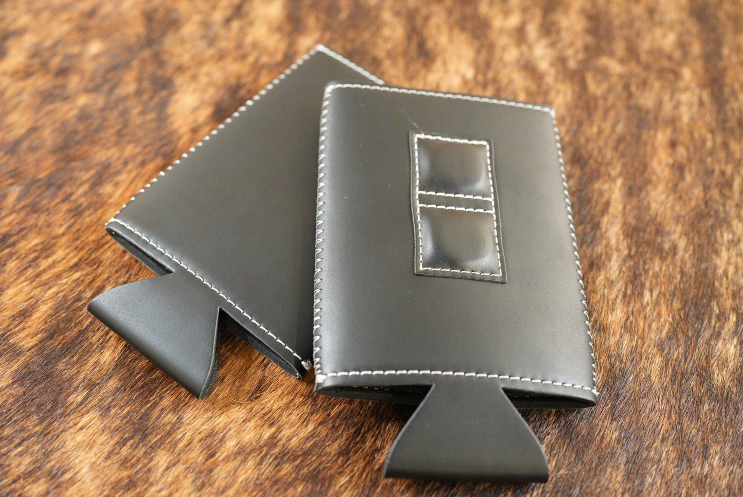 Magnetic SLIM Can Dusters: Premium Leatherette® (5 pack) - LoneStar Adhesive