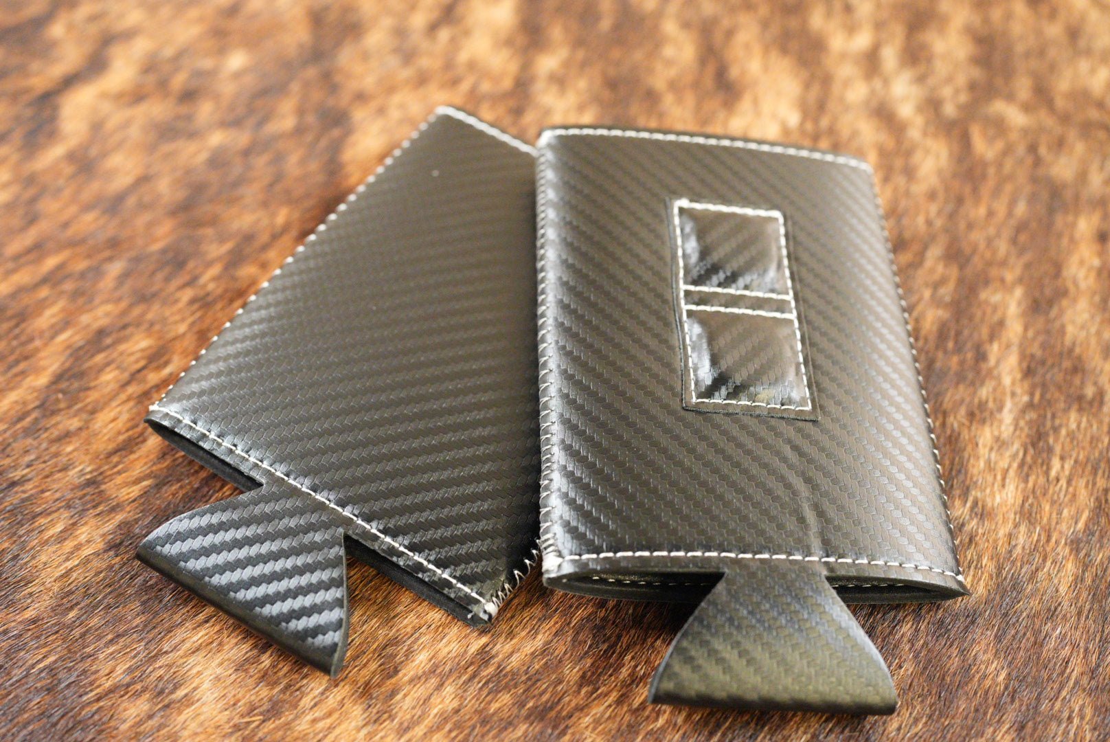 Magnetic SLIM Can Dusters: Premium Leatherette® (5 pack) - LoneStar Adhesive