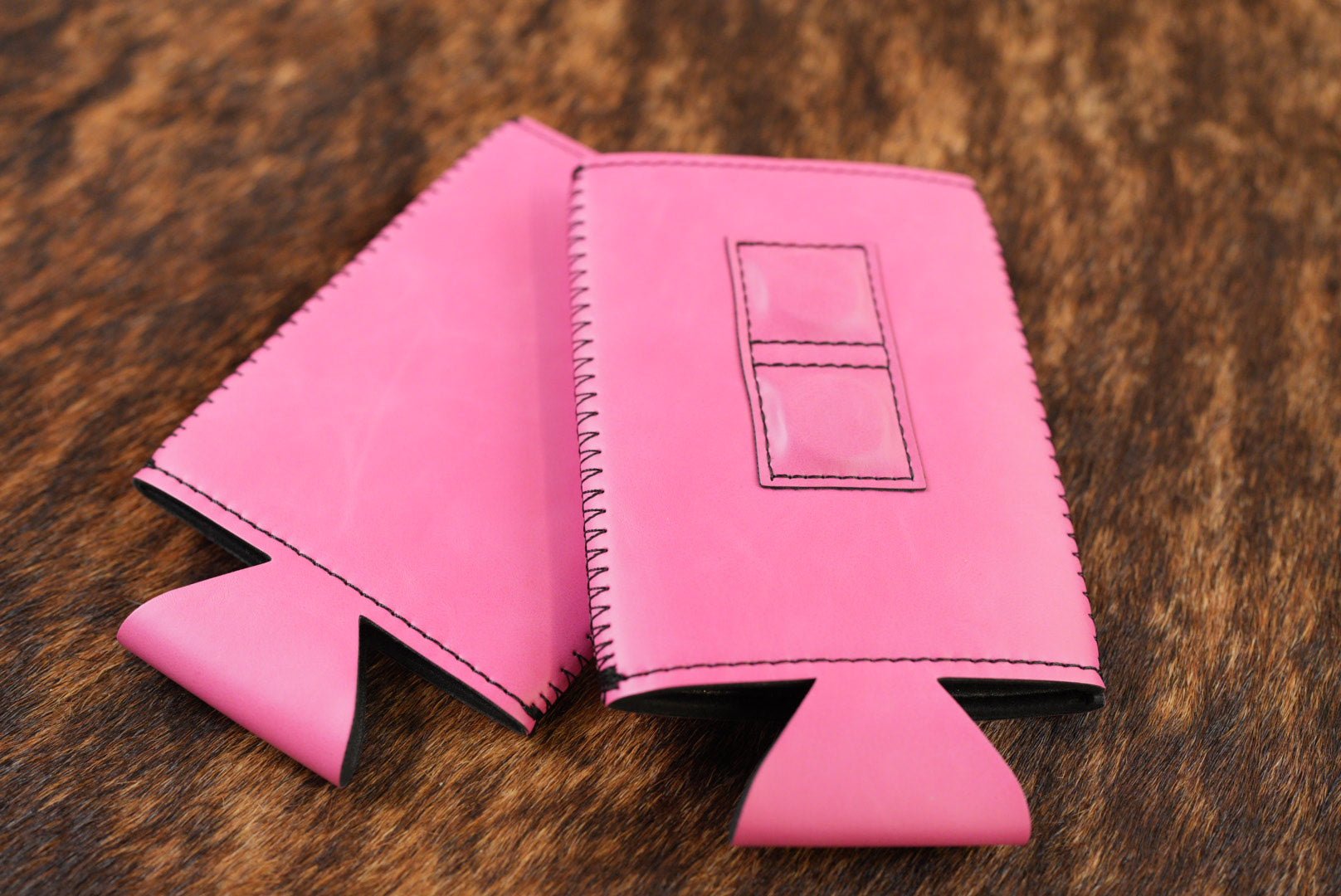 Magnetic SLIM Can Dusters: Premium Leatherette® (5 pack) - LoneStar Adhesive