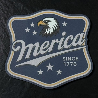 'Merica - UV Printed Patch - LoneStar Adhesive